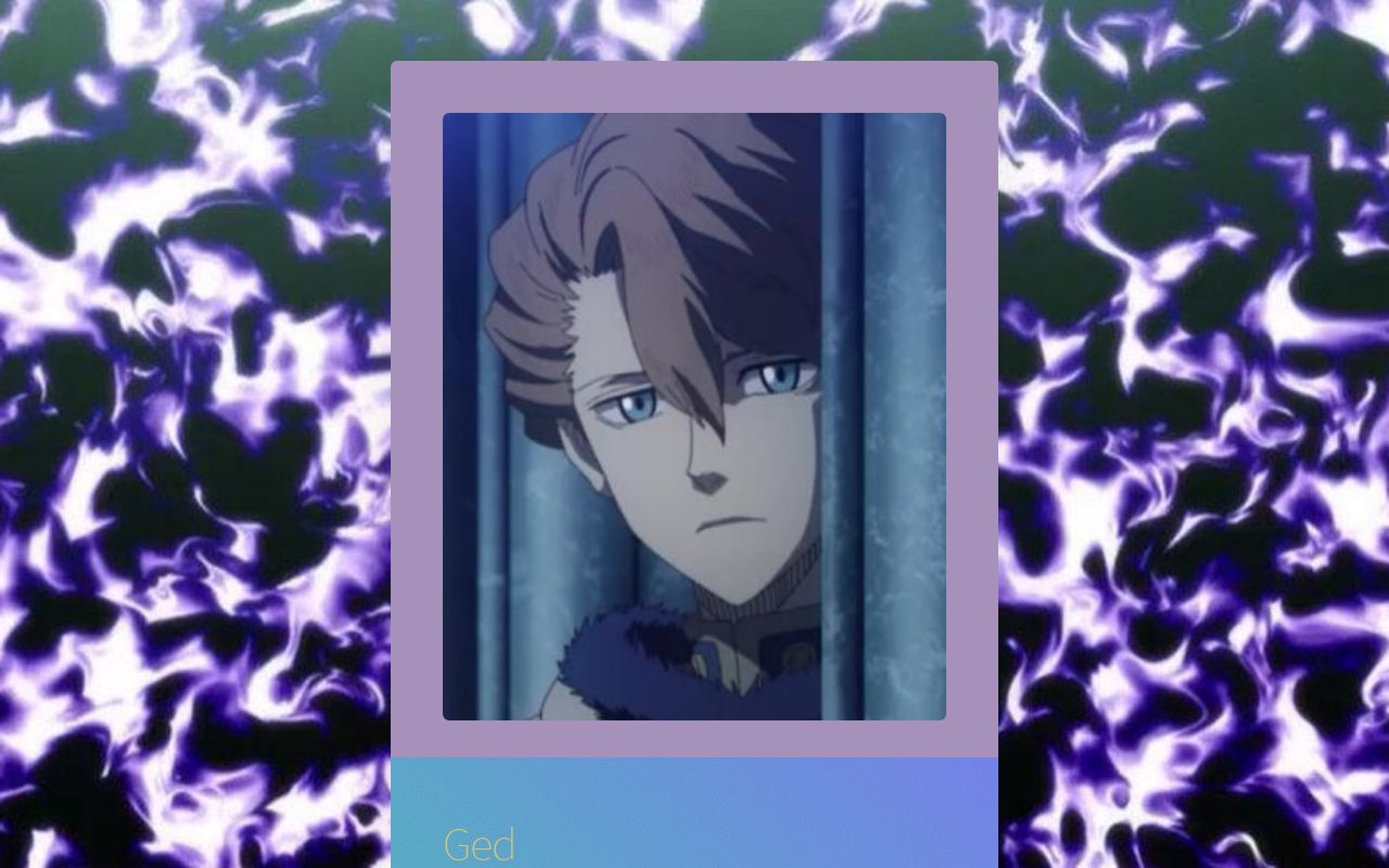 Carrd profile picture for @ged